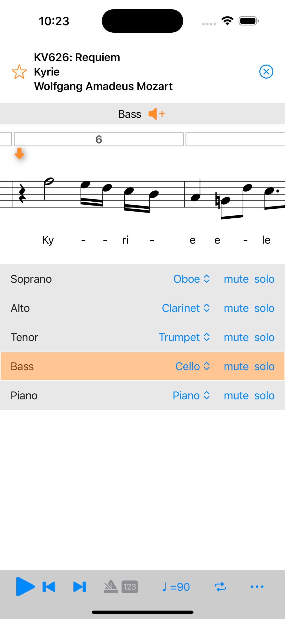 合唱パート練習アプリのβテスト